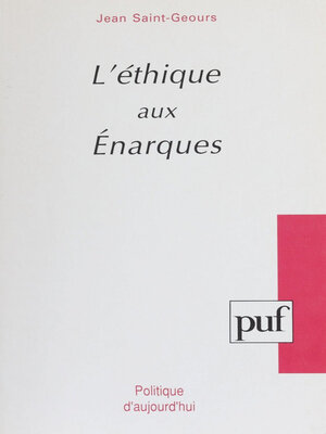cover image of Éthique aux énarques